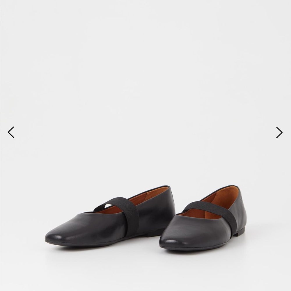 Vagabond Shoemakers Jolin Leather Mary Jane Flats in Black EUR 39 US 9